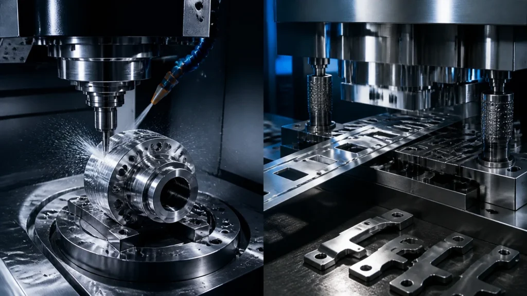 Precision CNC Machining vs. Precision Metal Stamping: How to Pick the Right Process When Tolerances Get Tight